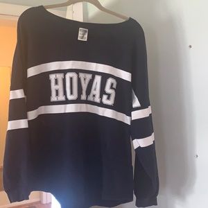 Pink hoyas sweatshirt